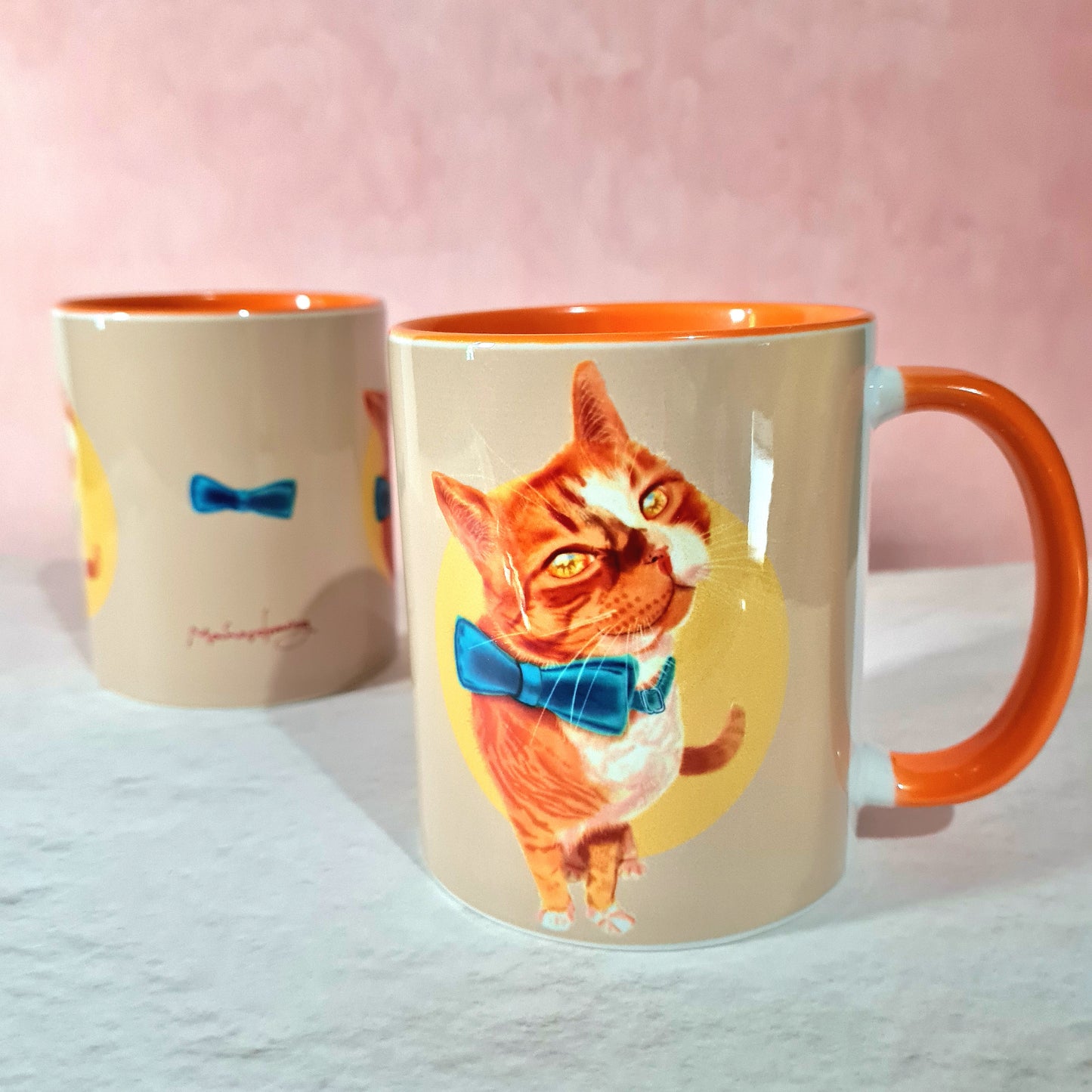 猫マグカップ