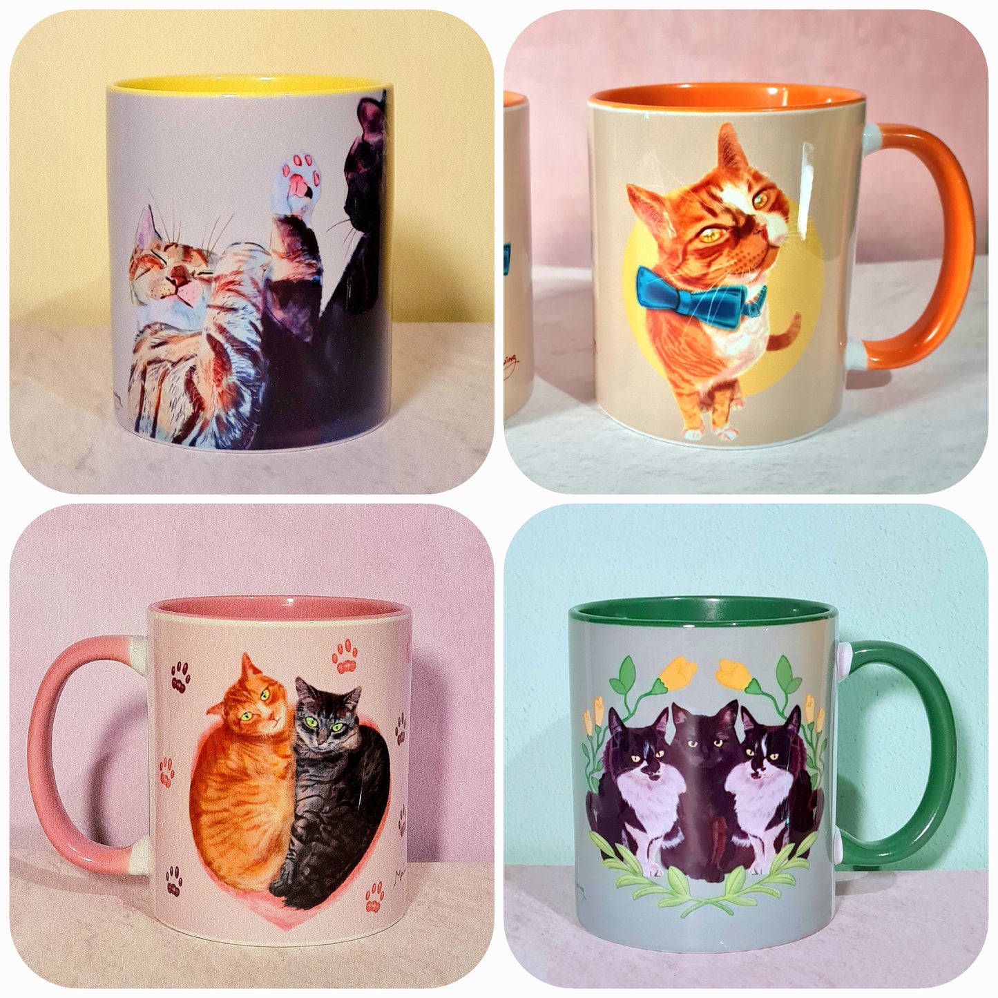 猫マグカップ