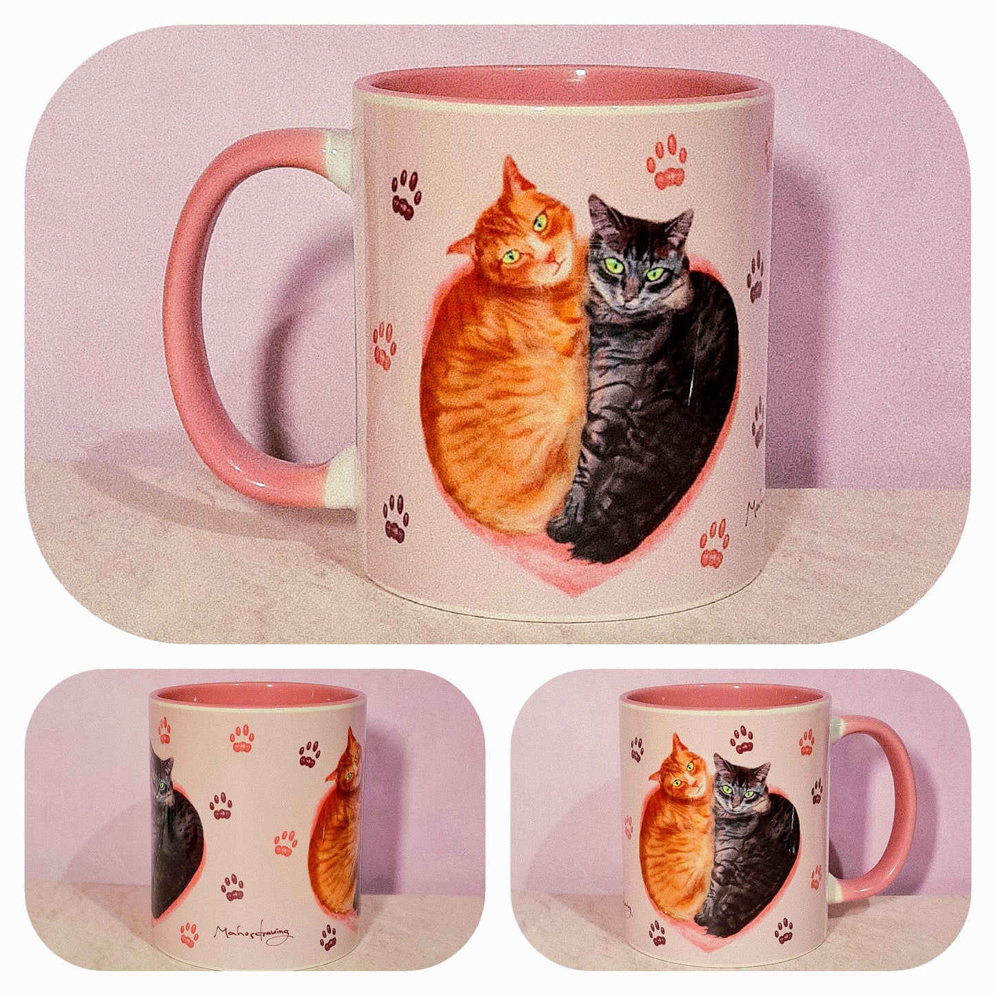 猫マグカップ