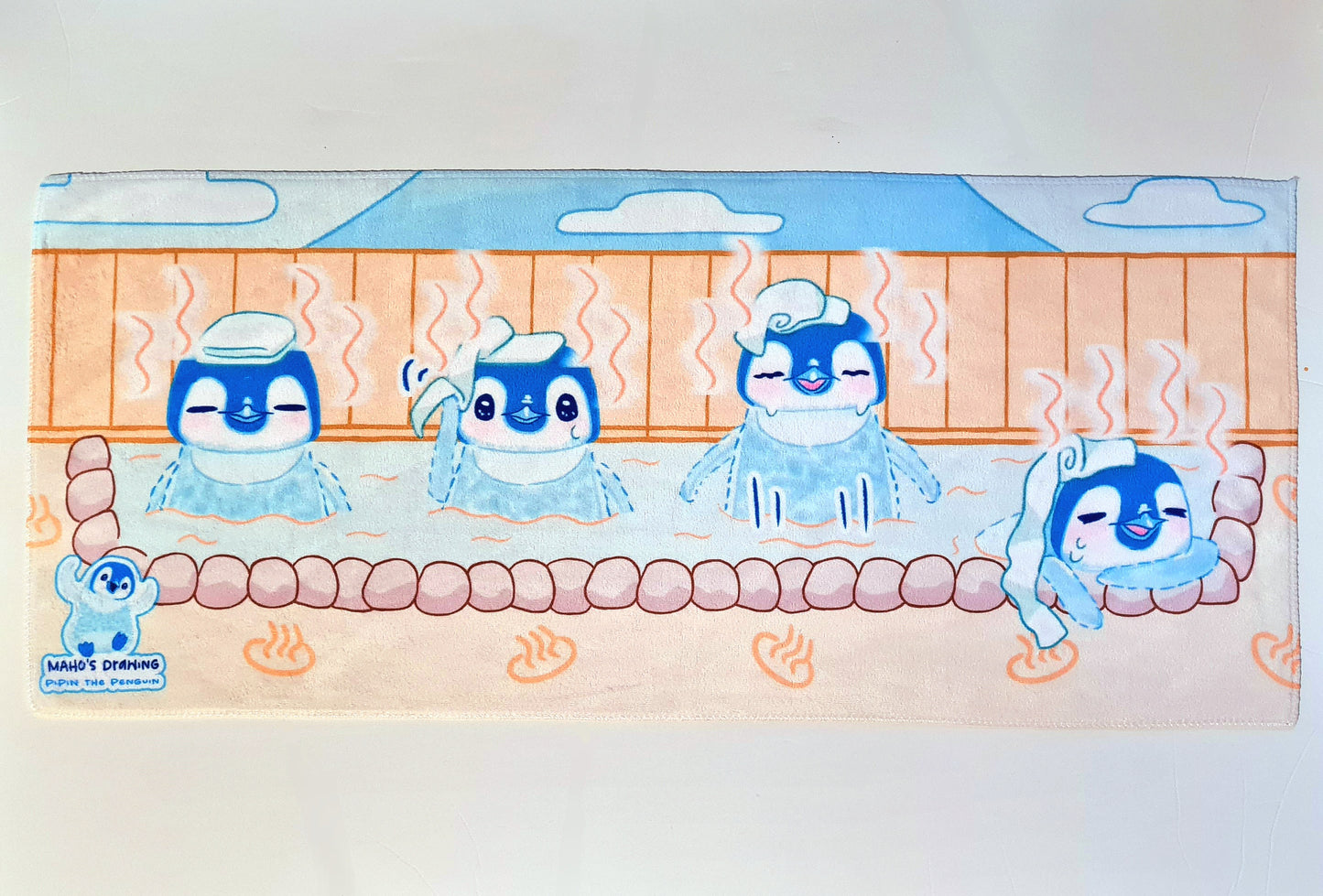 Onsen Hot Spring long towel