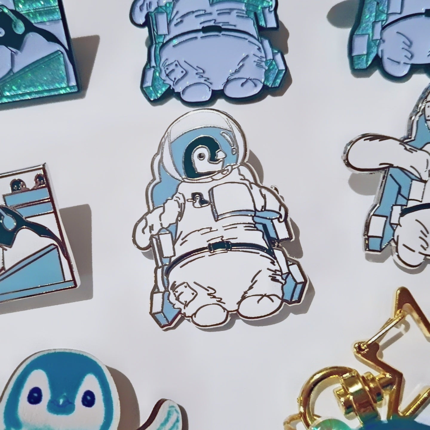 Penguin Operators Enamel Pin