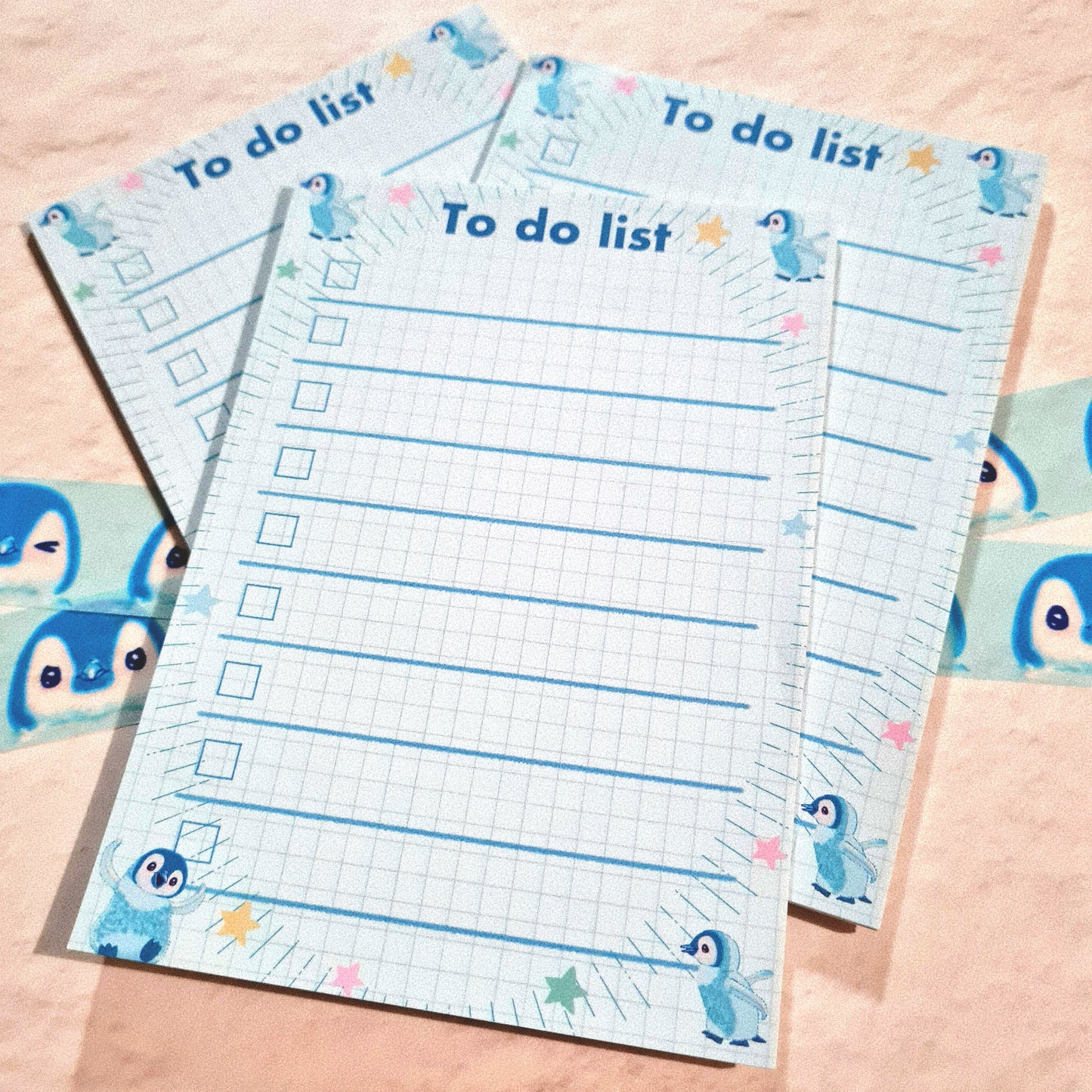 Pipin To-do List Memo Pad A6(50 sheets)