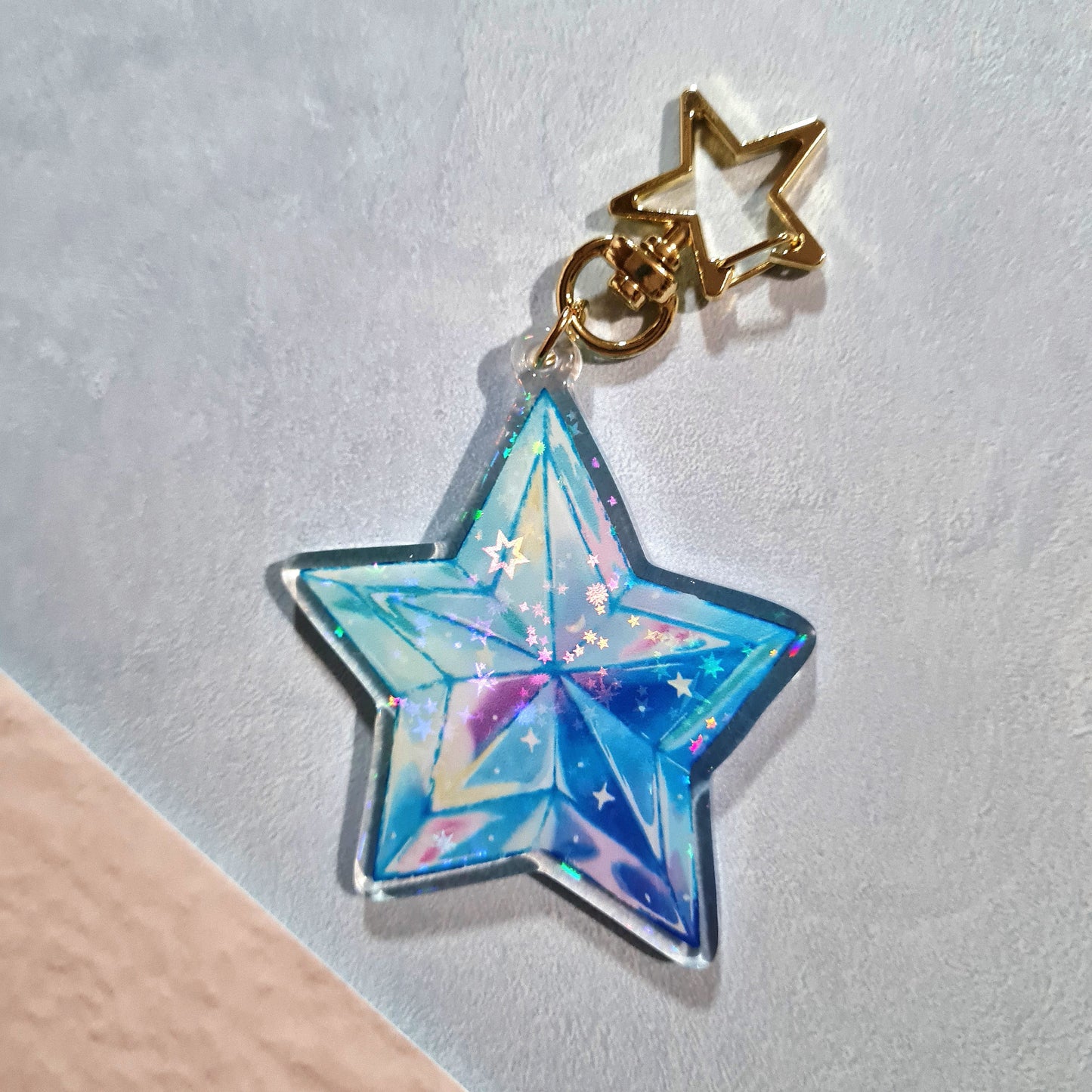 Star Acrylic Keychain