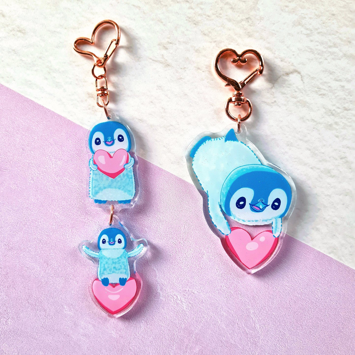 Cute Pipin the Penguin Acrylic Keychain