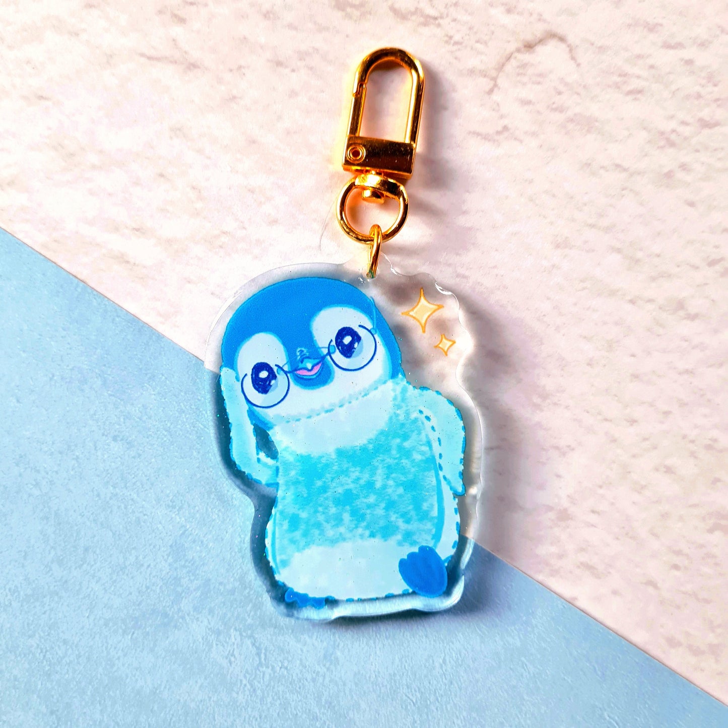 Cute Pipin the Penguin Acrylic Keychain