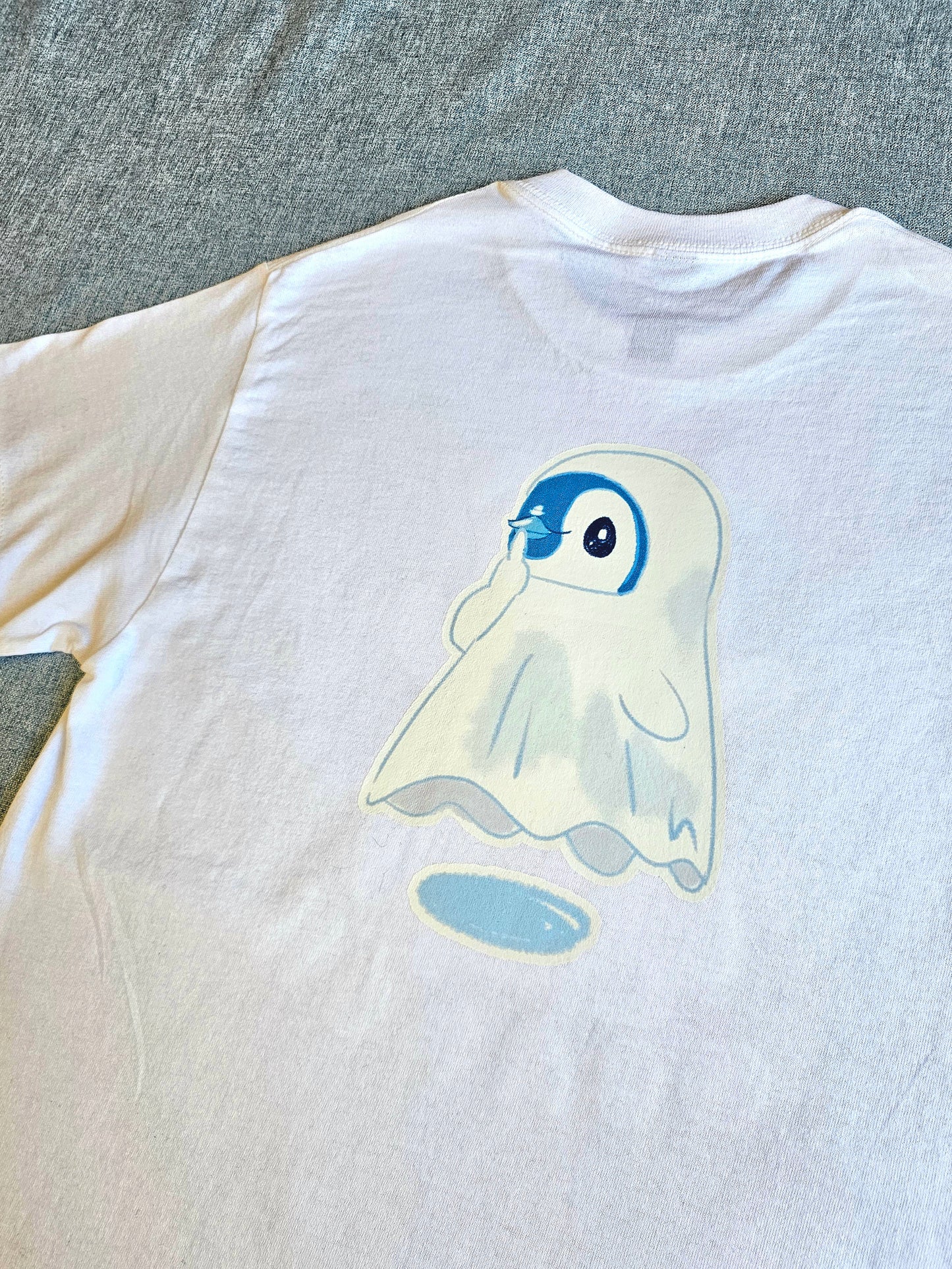 Obake Ghost Pipin White T-shirt
