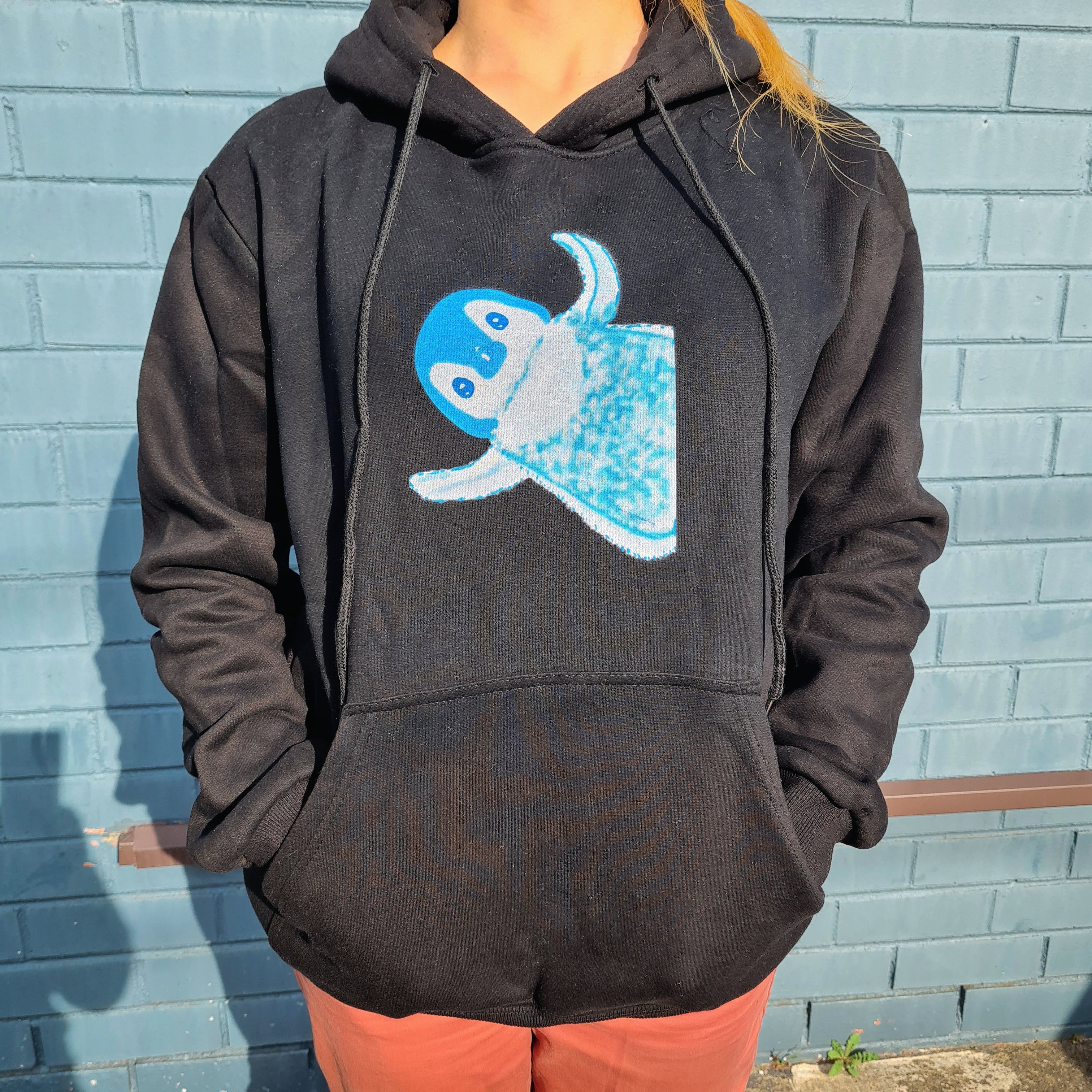 Penguins Walking in the Space Hoodie