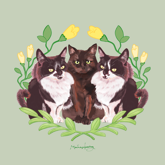 3 Cats Together